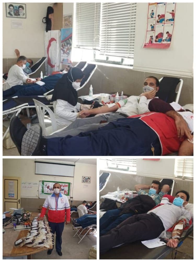 مردم شهرستان خرامه ۵۵ هزار سی سی خون اهدا کردند